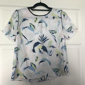 Banana Republic Blue and Green Blouse